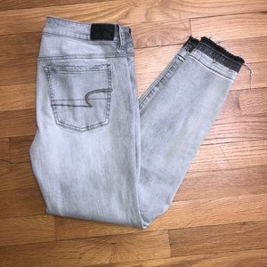 American Eagle Grey Jeans